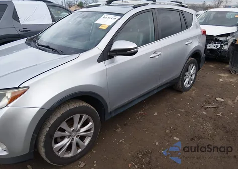 2014 Toyota Rav4 Limited из США, поврежденный, VIN 2T3DFREV5EW210105